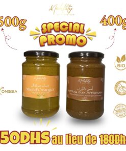 Amlou aux Amandes et Miel d'Oranger